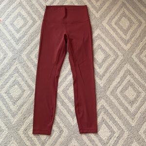 RARE Lululemon Wunder Under Leggings 25” Size 4